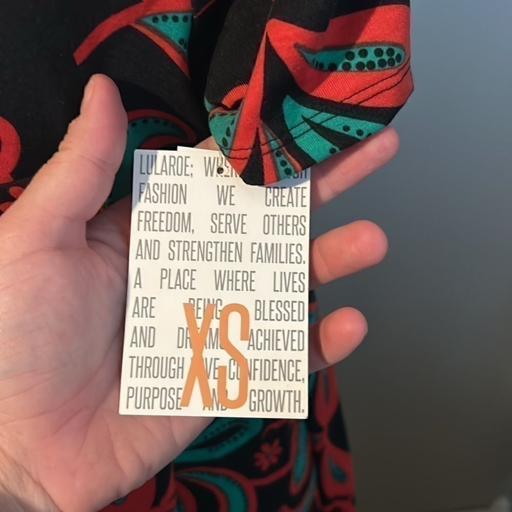 NWT Lularoe XS Carly pocket dress A - Picture 5 of 7